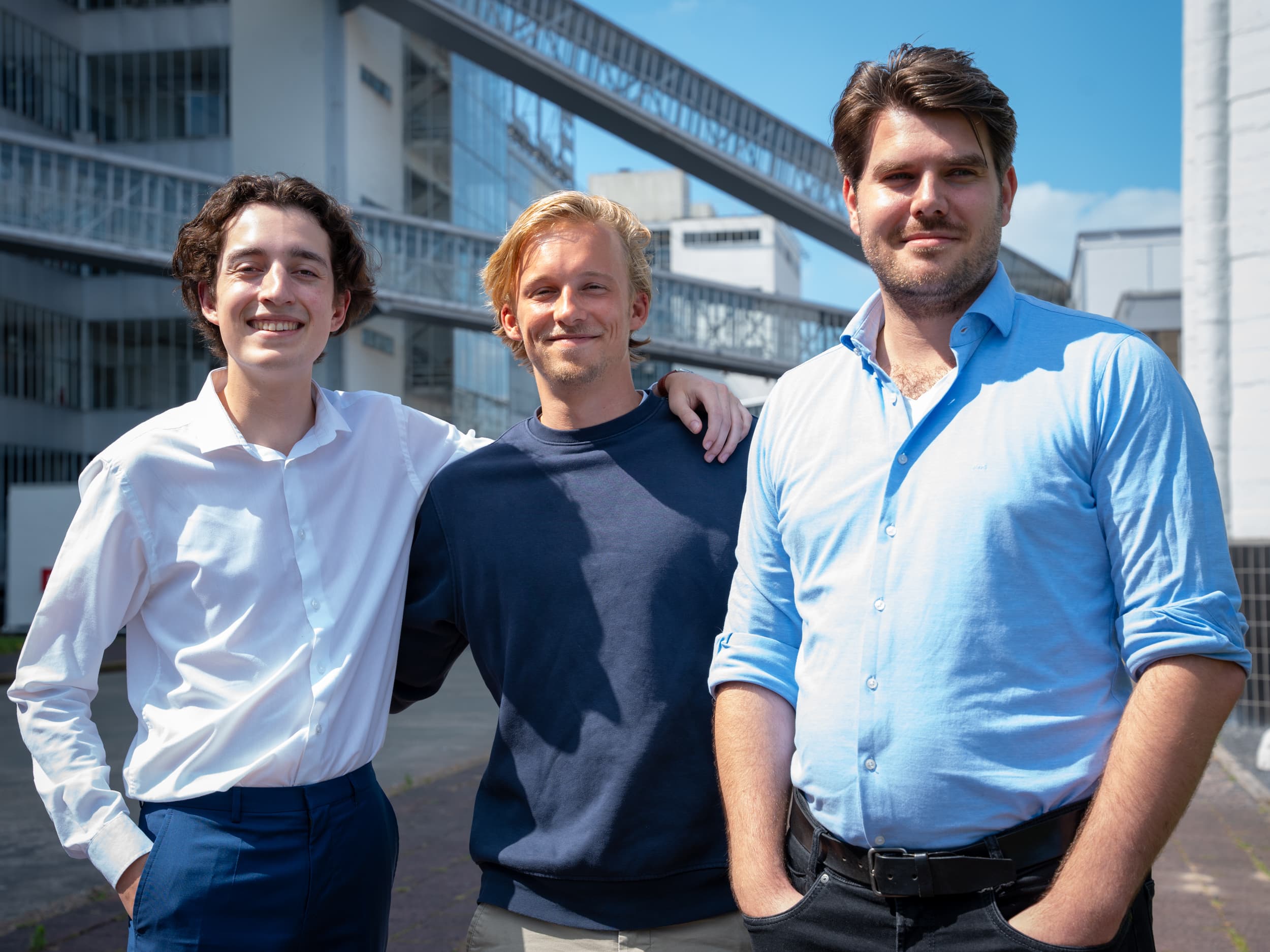 The founders of AgentsLab